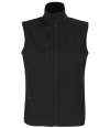 03826 Falcon BW Lds SOL'S Ladies Falcon Recycled Soft Shell Bodywarmer Black colour image